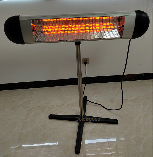 Wall mount heater for pub garden