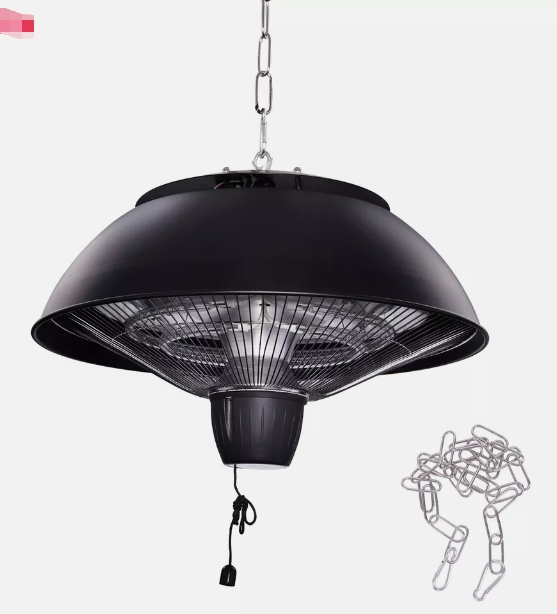 Tip over protection heater